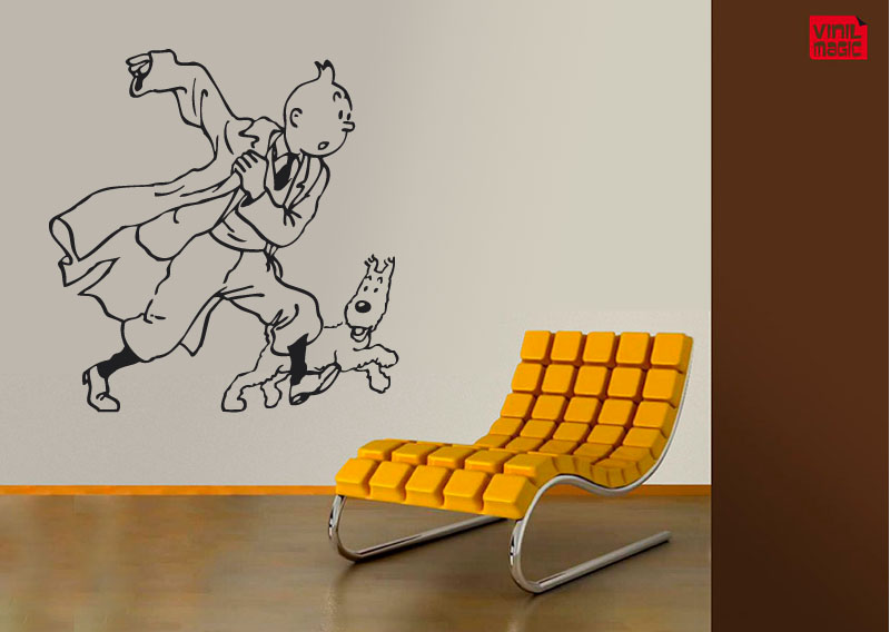 Tintín y Milú apremiados